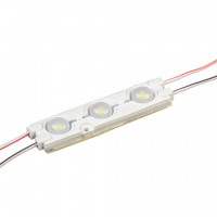 Модуль 12V белый холодный 3led smd5730 1.5Вт IP65