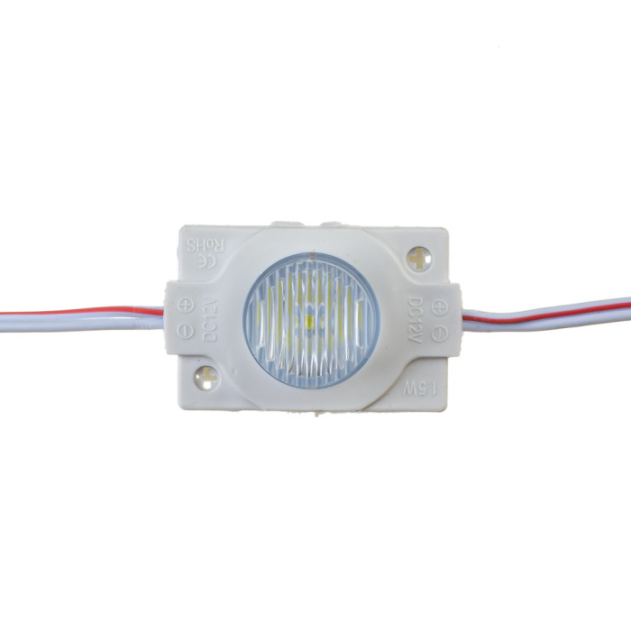 Модуль інжекторний світлодіодний білий 12в smd3030 1LED 1.5Вт герметичний