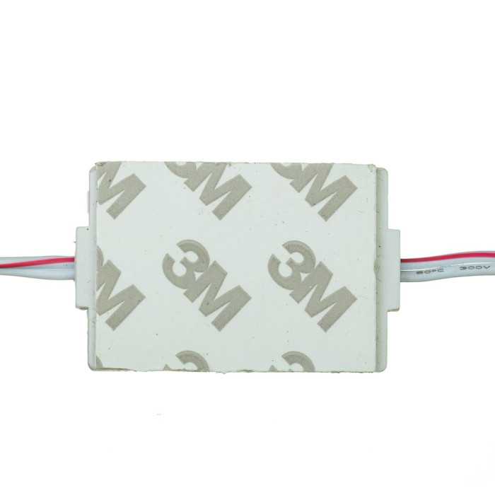 Модуль 12V белый холодный 1led smd3030 0.6Вт IP65