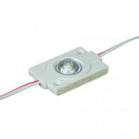 Модуль 12V білий холодний 1led smd3030 0.6Вт IP65