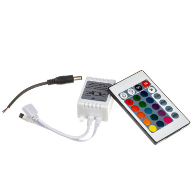 Контроллер RGB 12А 144Вт (IR 24 кнопки)