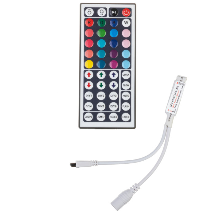 Контроллер RGB мини 6А 72Вт (IR 44 кнопки)
