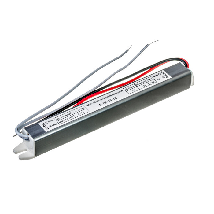 Блок питания AVT SLIM 12V IP20 1,5А – 18W