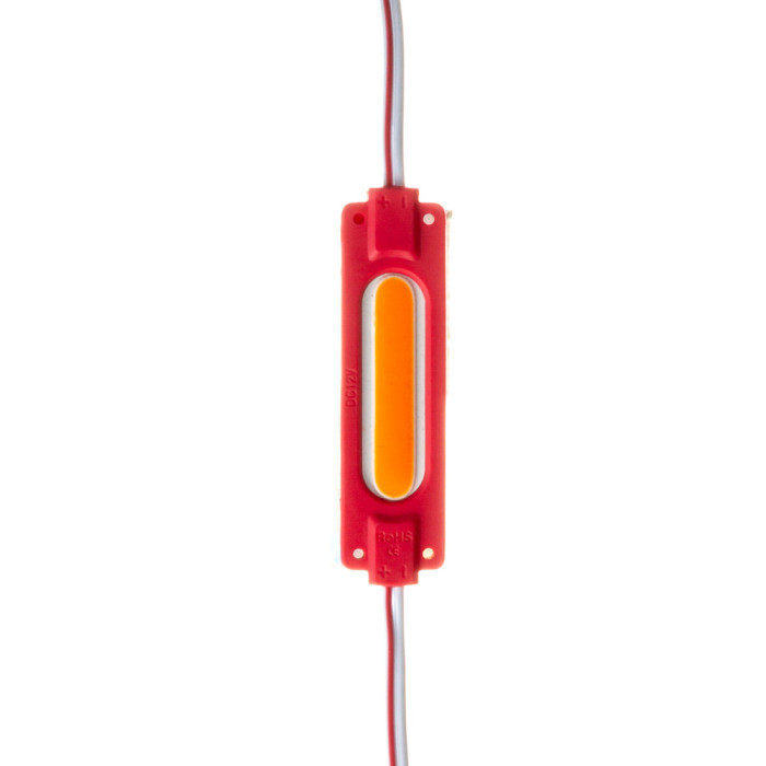 Модуль СОВ 12V червоний 1led 2Вт овальний IP65