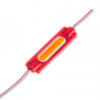 Модуль СОВ 12V красный 1led 2Вт овальный IP65