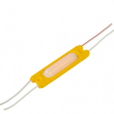 Светодиодный модуль СОВ 12V желтый 1led 1,5W IP65