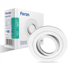 Встроенный поворотный светильник Feron DL6210 белый