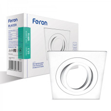 Встроенный поворотный светильник Feron DL6220 белый