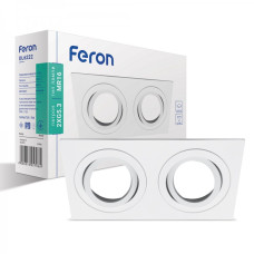 Встроенный поворотный светильник Feron DL6222 белый
