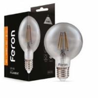 Светодиодная лампа Feron Filament LB-163 6Вт E27 2700K грфит
