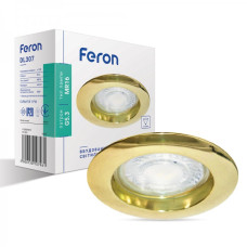Встроенный светильник Feron DL307 золото