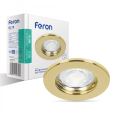 Встроенный светильник Feron DL10 золото