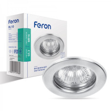 Встраиваемый светильник Feron DL10 серебро