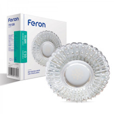 Встроенный светильник Feron 7312B с LED подсветкой