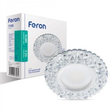 Встраиваемый светильник Feron 7103 с LED подсветкой