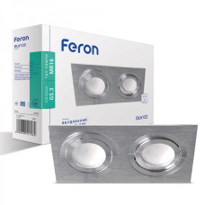 Встроенный светильник Feron DL6122 серебро