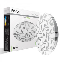 Накладной светодиодный светильник Feron AL536 30Вт 4000К IP20 белый