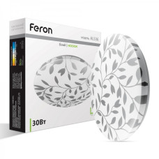 Накладний світлодіодний світильник Feron AL536 30Вт 4000К IP20 білий