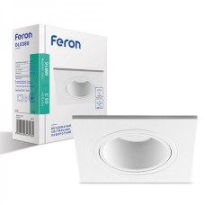 Встраиваемый поворотный светильник Feron DL0380 белый