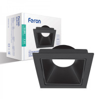 Встроенный поворотный светильник Feron DL8310 графит