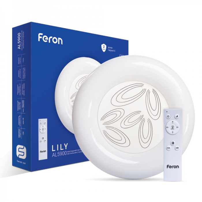Світлодіодній світильник Feron AL5900 LILY 80W
