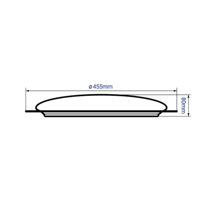 LED светильник Back встроенный круглый VIDEX 26W 5000K
