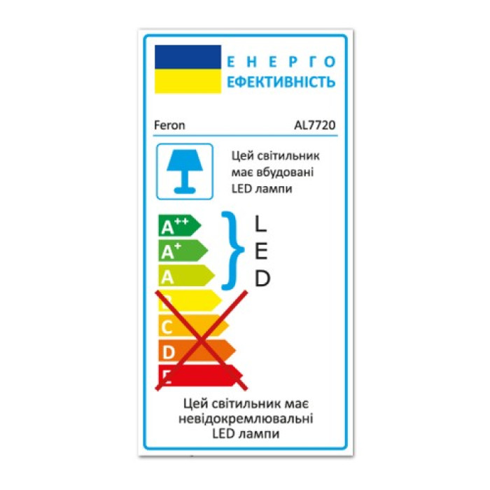 Накладной поворотный светодиодный светильник Feron AL7720 3Вт 3500К IP20 черный