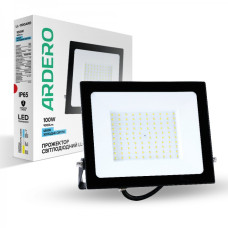 Светодиодный прожектор Ardero LL-1100ARD 100Вт 6500K IP65 черный