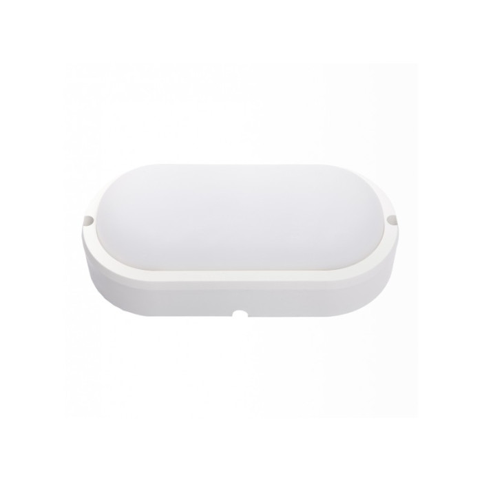 Светодиодный светильник Luxel 157x87x35 овал 8W 6000 K IP65 (BSO-8C)