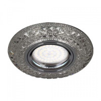 Встроенный светильник Feron CD877 с LED подсветкой прозрачный