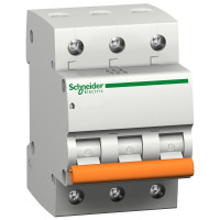 Автоматический выключатель Schneider Electric ВА63, 3П, 20A, C (11224)