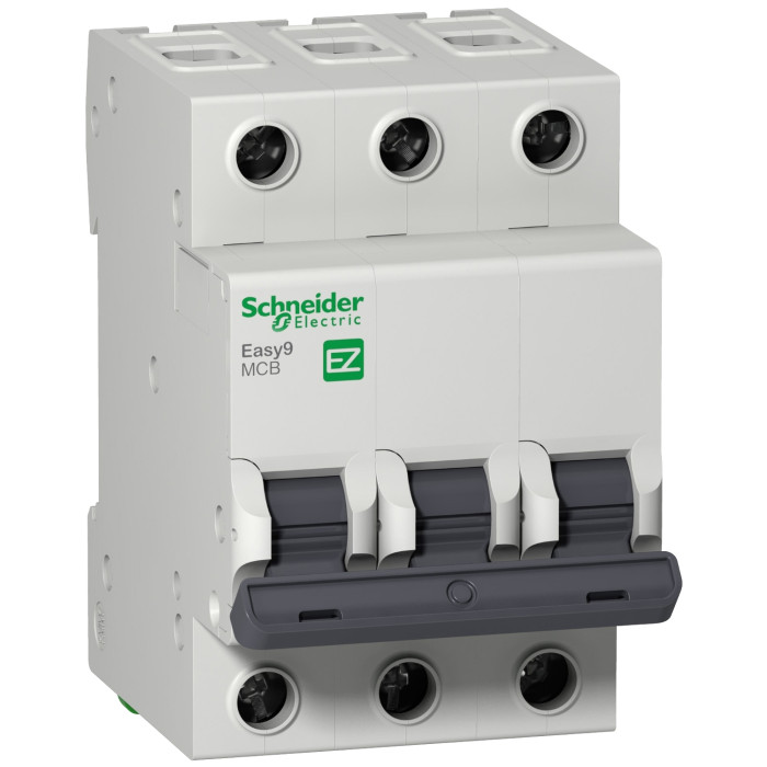 Автоматический выключатель Schneider Electric EZ9, 3Р, 6А, С (EZ9F34306) Автоматический выключатель Schneider Electric EZ9, 3Р, 6А, С (EZ9F34306)
