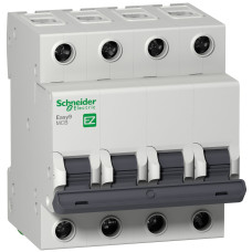 Автоматичний вимикач Schneider Electric EZ9, 4Р, 50А, С (EZ9F34450)