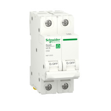 Автоматический выключатель Schneider Electric RESI9 50 А, 2P, С, 6кА (R9F12250)