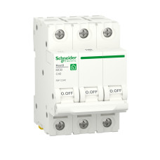 Автоматический выключатель Schneider Electric RESI9 40 А, 3P, С, 6кА (R9F12340)