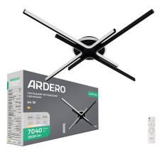 Світлодіодний накладний світильник Ardero AL6185-1ARD MILL 64Вт чорний
