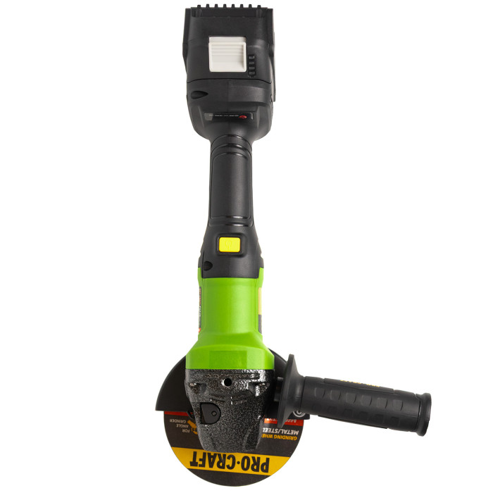 Аккумуляторная болгарка Procraft PGA20 (1 акб Type-C)