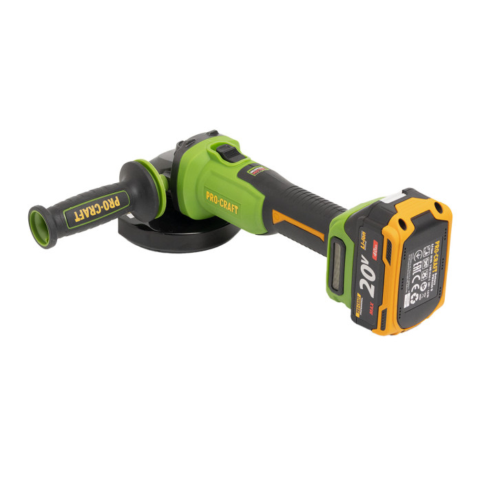 Аккумуляторная болгарка Procraft PWA220 (1 акб 4 Ач)