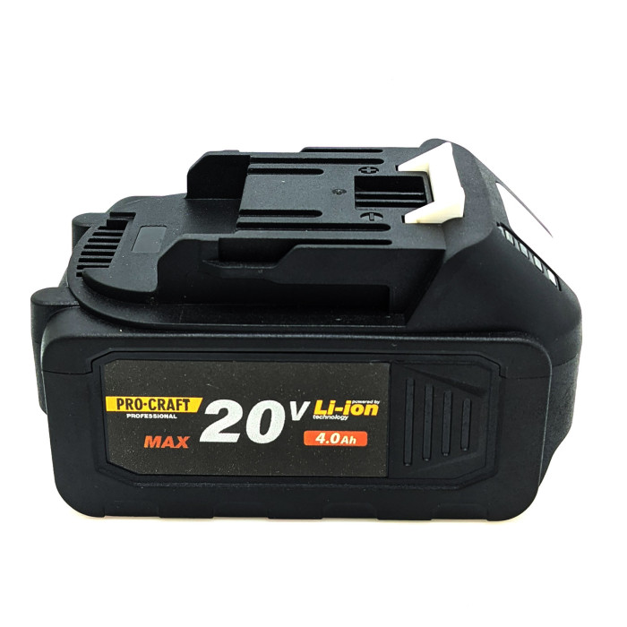 Акумуляторна батарея Procraft Battery20/4 (20В, 4Аг)