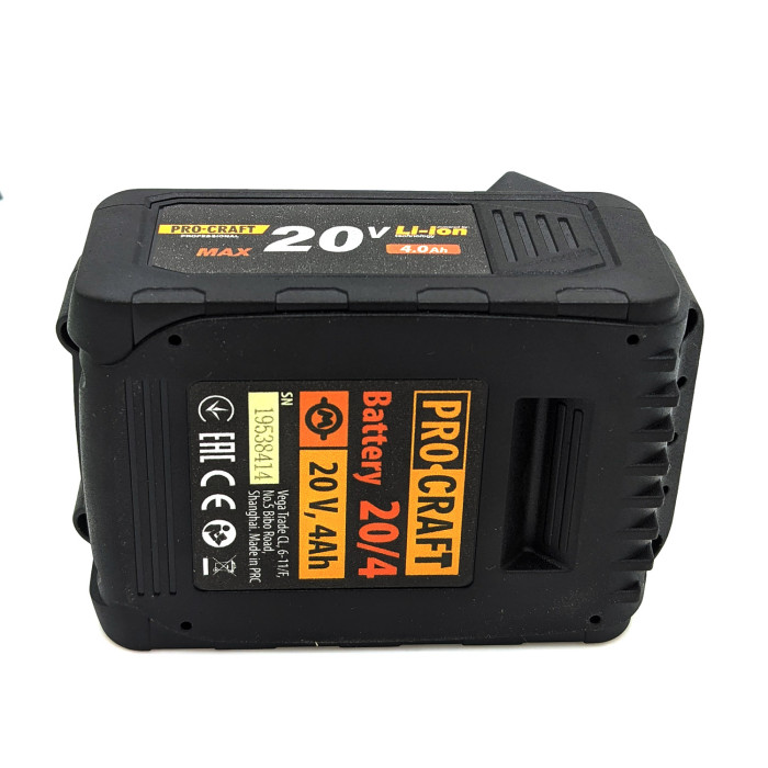 Аккумуляторная батарея Procraft Battery 20/4 4 Ач