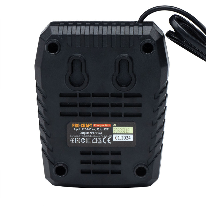 Зарядний пристрій Procraft Charger20/1