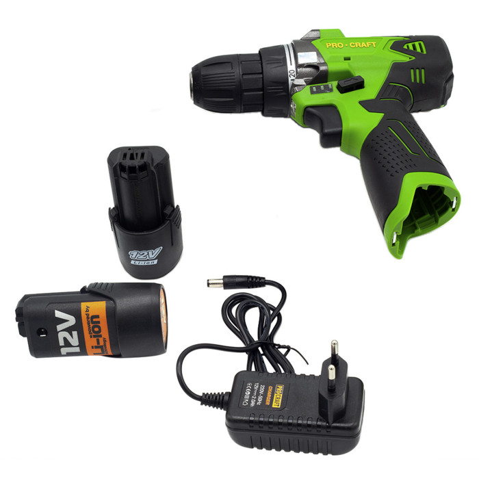 Шуруповерт Procraft PA12Li new
