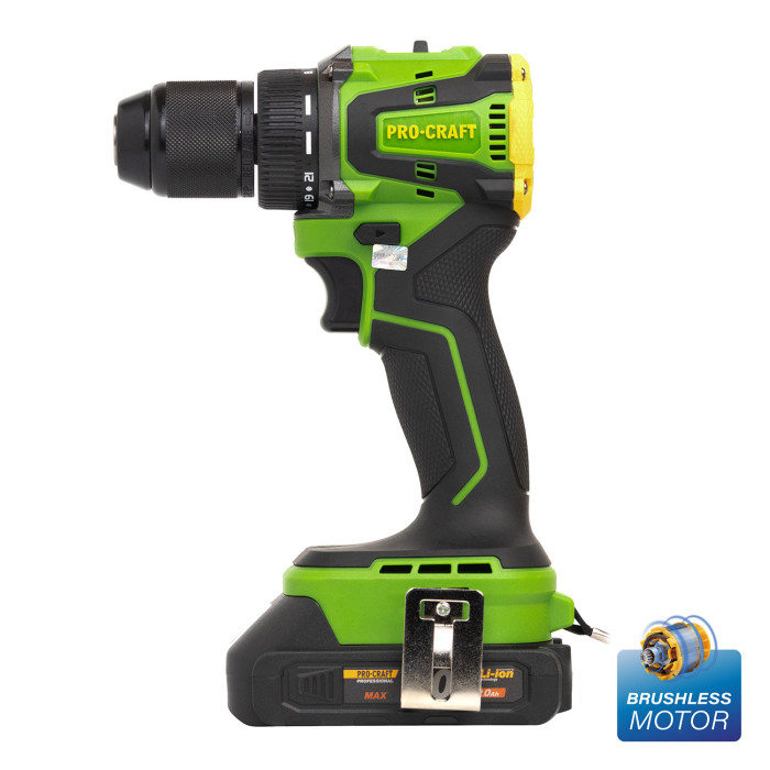 Шуруповерт Procraft PA20Li (з 1 акб та зп)