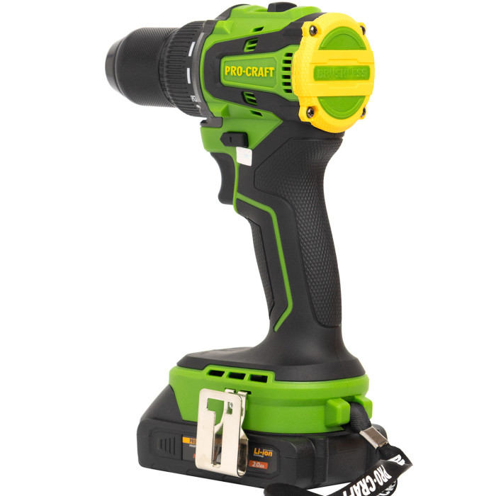 Шуруповерт Procraft PA20Li (з 1 акб та зп)
