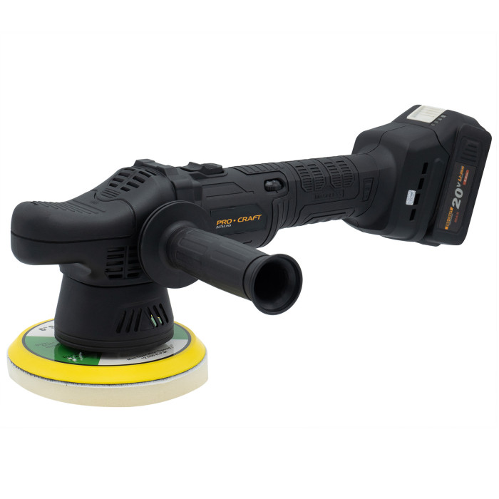 Аккумуляторная полировальная машина Procraft PM20 (без акб и зп)