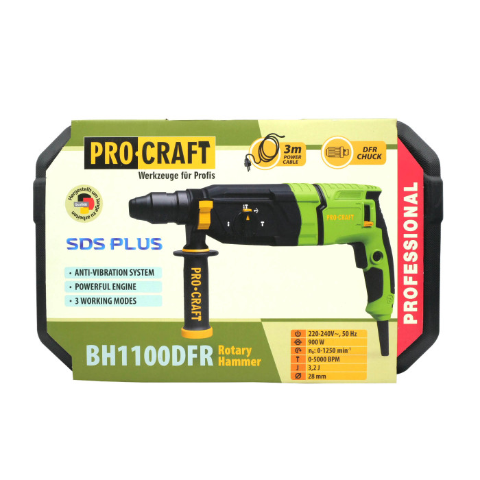 Перфоратор Procraft BH1100DFR