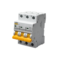 Модульний автоматичний вимикач SB-M8 3P 50A характеристика C 4,5кА UEC