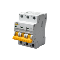 Модульний автоматичний вимикач SB-M8 3P 63A характеристика C 4,5кА UEC