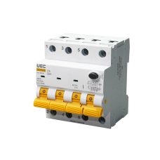 Автомат диференційного захисту SB-R9NE 4P C 16A 30мА тип AC 6кА UEC