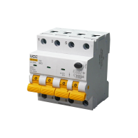 Автомат диференційного захисту SB-R9NE 4P C 32A 30мА тип AC 6кА UEC